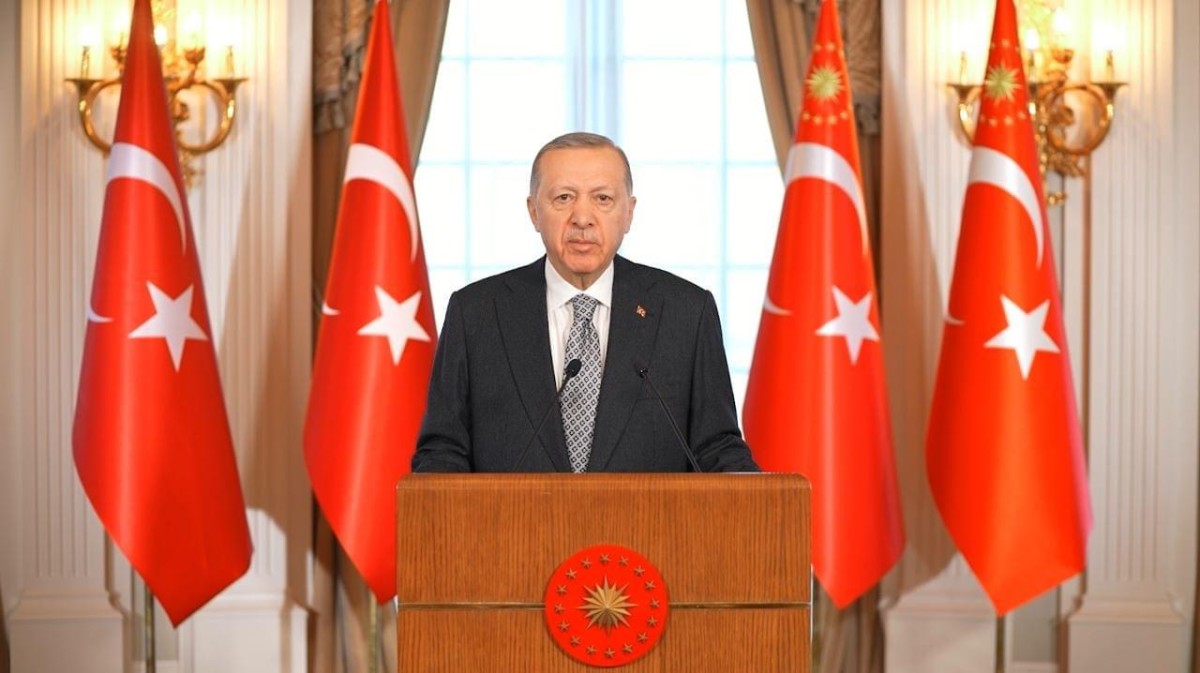 Cumhurbaşkanı Erdoğan, Bulgaristan Hak ve Özgürlükler Hareketi Kurultayı'na video mesaj gönderdi